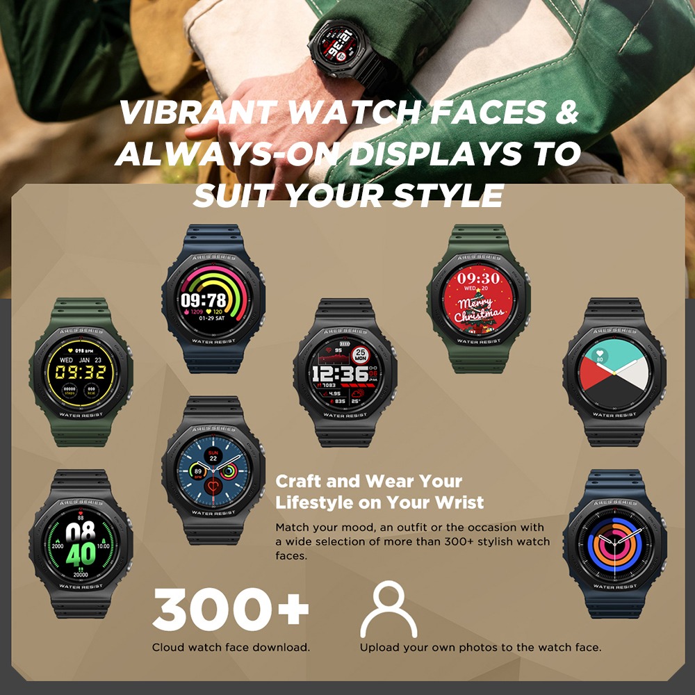 Smartwatch Bluetooth À Prova D'água Zeblaze Ares 2 - Imagem 27