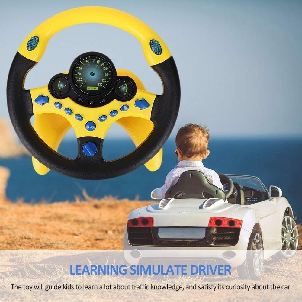 Carros De Brinquedo Com Volante Direção Simulada Direção - Imagem 9
