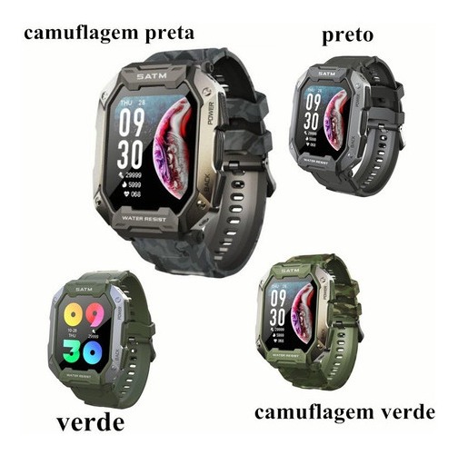 Smartwatch Esportivo Ao Ar Livre Para Homens - Imagem 7