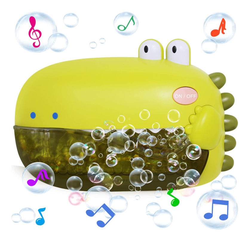 Cuspa Automaticamente Brinquedos De Banho De Bolhas Com Músi