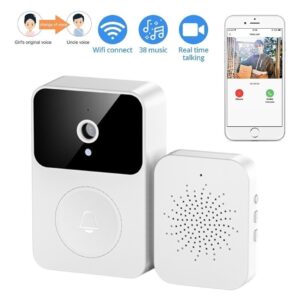 Câmera De Campainha De Vídeo Sem Fio Visual Smart Security