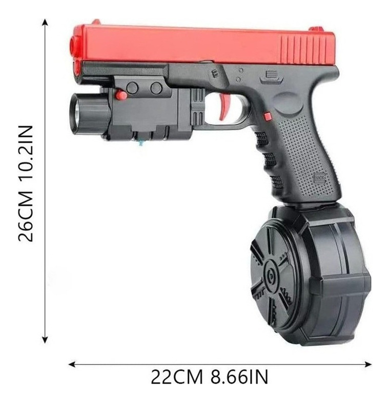 Brinquedos Infantis Elétricos Com Bolas Gel Blaster Wate A - Imagem 2