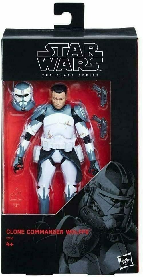Star Wars The Clone Wars Série Negra Comandante Clone Wolffe - Imagem 4