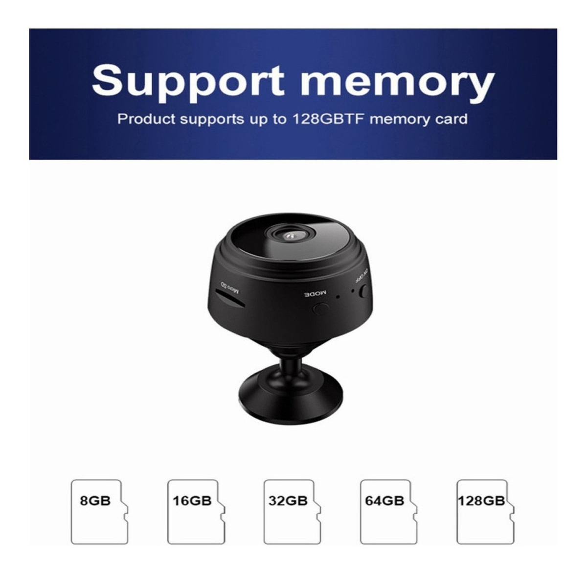 Lazhu Mini Câmeras De Segurança Wifi 1080p Hd Sem Fio - Imagem 5