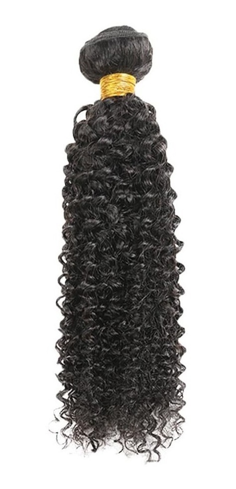 Peruca Cabelo Humano Virgem Longo Encaracolado 50cm 95g - Imagem 2