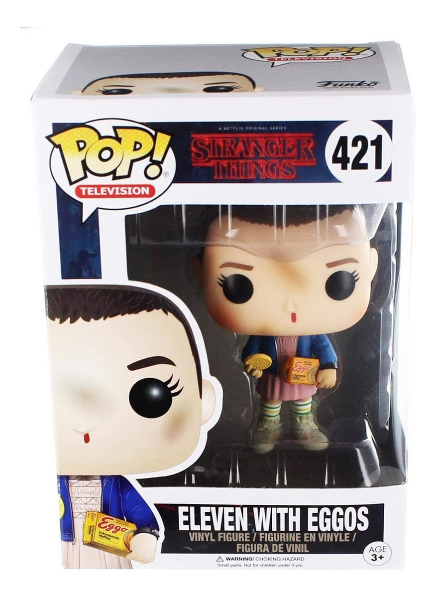 Boneco De Vinil Funko Pop Stranger Things Eleven Eggos - Imagem 3