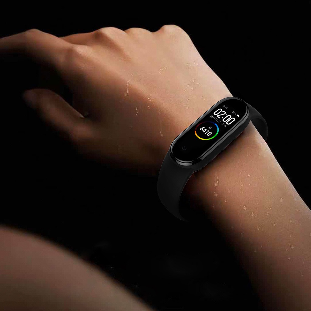 Correia De Silicone Compatível Com Mi Band 6 5 Waterproof Du - Imagem 2