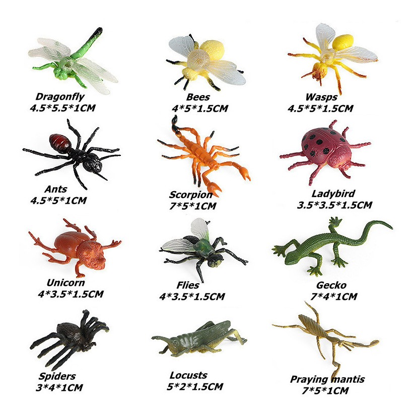 Libélula Abelha Insecto Animal Cognição Infantil Brinquedos - Imagem 3
