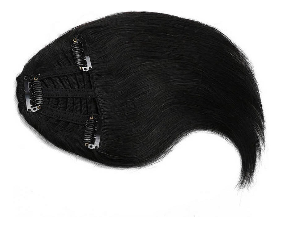 Peruca Cabelo Humano Virgem 20cm Franja - Imagem 32