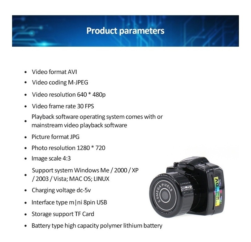 Câmera 360 Mini Câmera Espia Wifi - Imagem 7