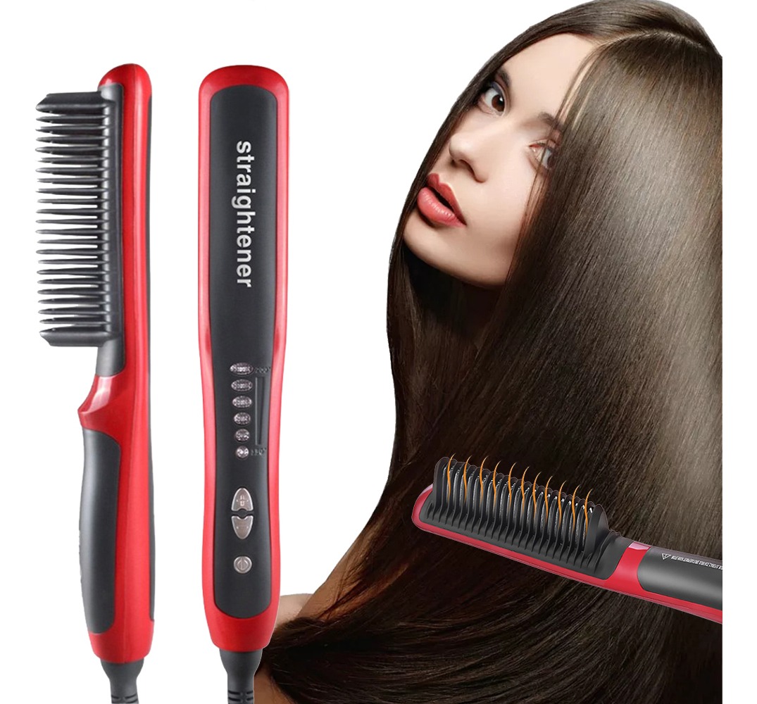 Escova De Alisamento De Cabelo Profissional
