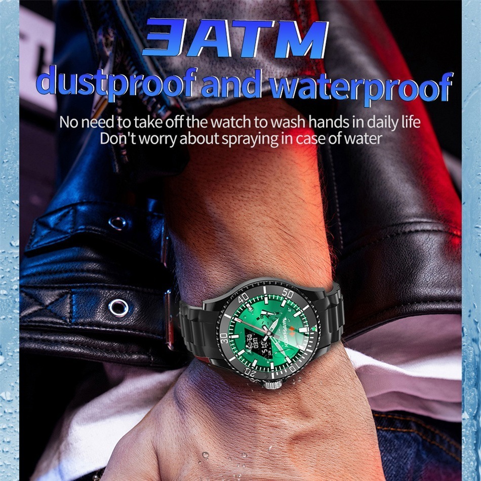 Smartwatch Masculino À Prova D'água 123 Sport Modes Game Sma - Imagem 37