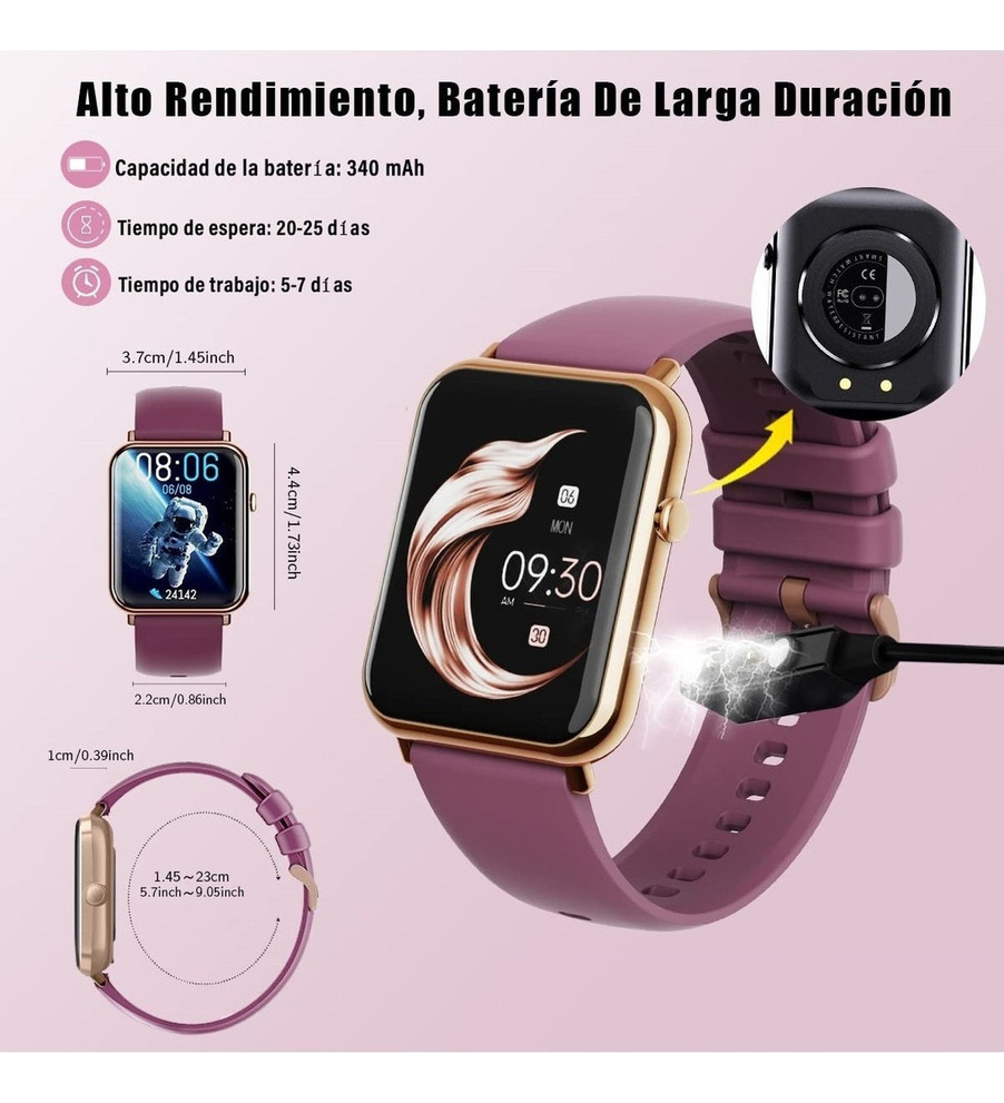 Smartwatch Esportivo À Prova D'água Para Mulheres - Imagem 5