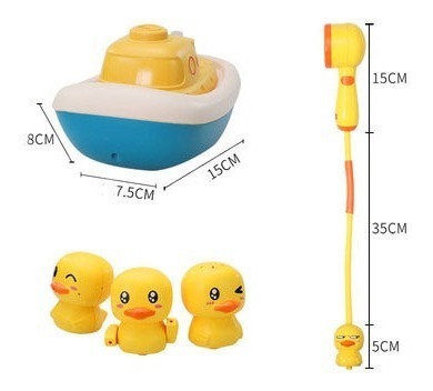 Sprinkler De Pato De Brinquedo De Banho Elétrico Infantil - Imagem 8