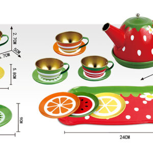 Kit Cozinha Infantil Jogo De Chá Brinquedo B1
