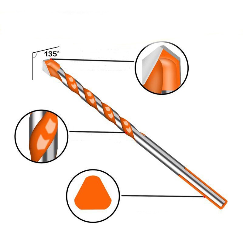 Broca 7pcs Broca 3-12mm Broca Toda Parede Madeira Ferro - Imagem 6