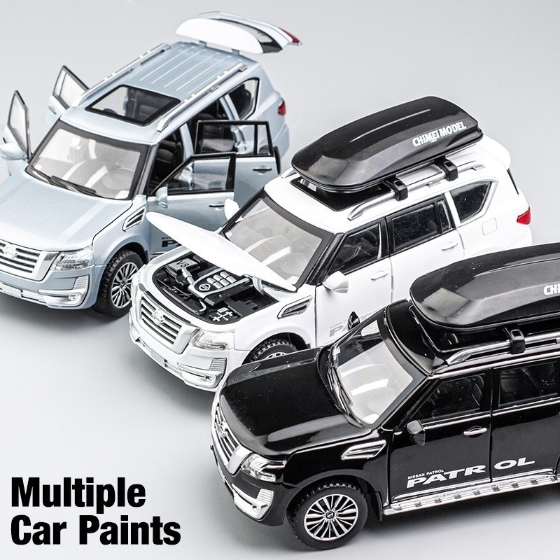 Tule Nissan Metal Silver Tiny Off-road Modelo Infantil - Imagem 5