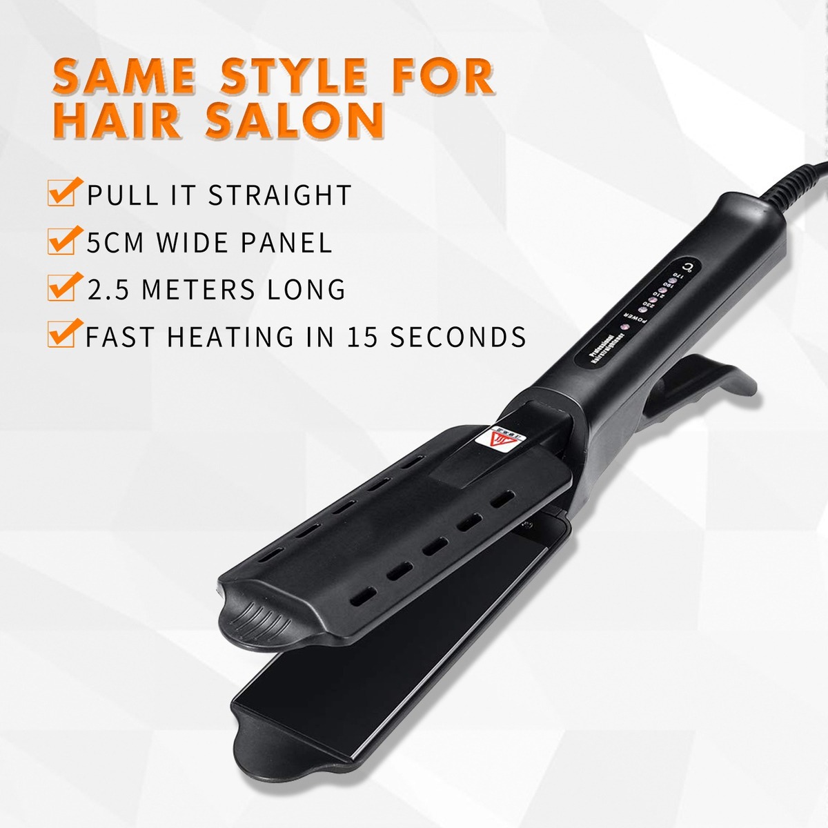 Alisador De Cabelo Profissional P/ Cabelo Molhado E Seco