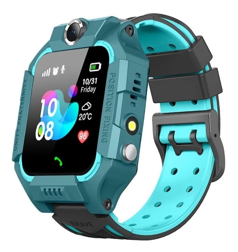 Smartwatch Infantil Com Câmera Rotativa Permeável