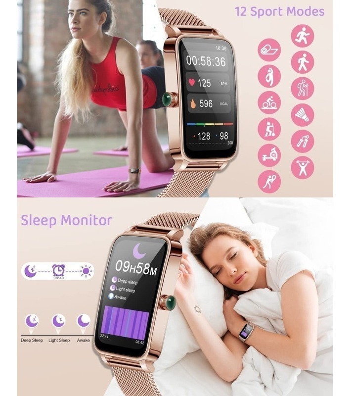 Smartwatch Impermeável Para Mulheres - Imagem 3