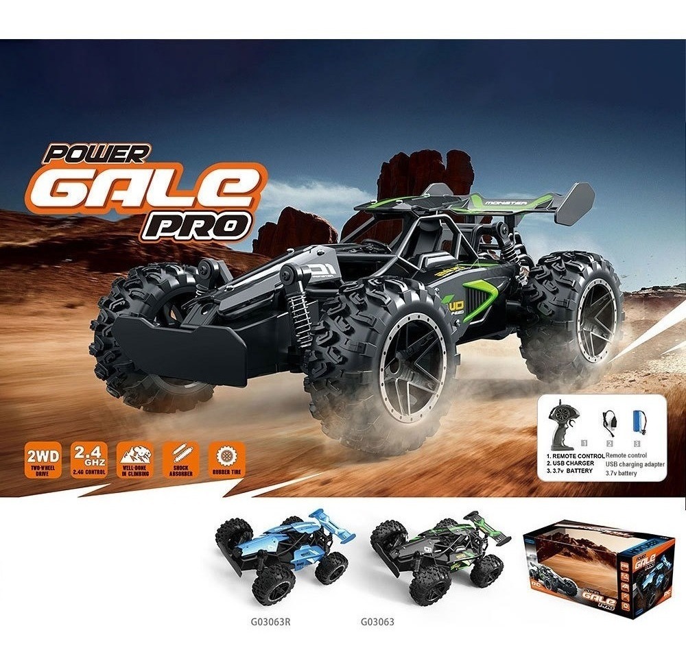 Carrinho De Controle Remoto G03063r Off Road 1/18 - Imagem 6