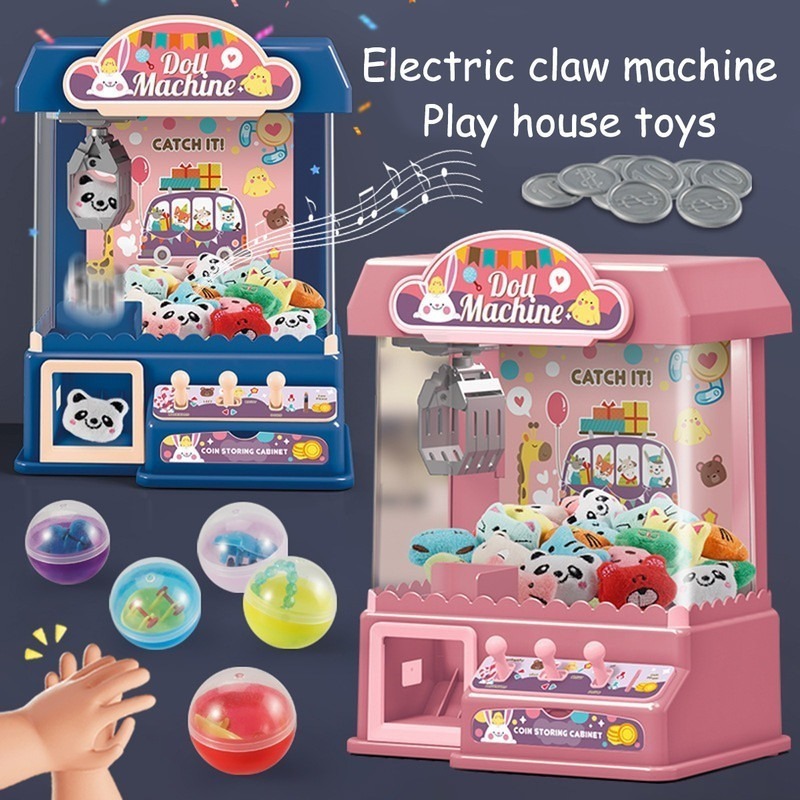 Boneca De Pelúcia Máquina De Garra Com Música E As Luzes. - Imagem 3