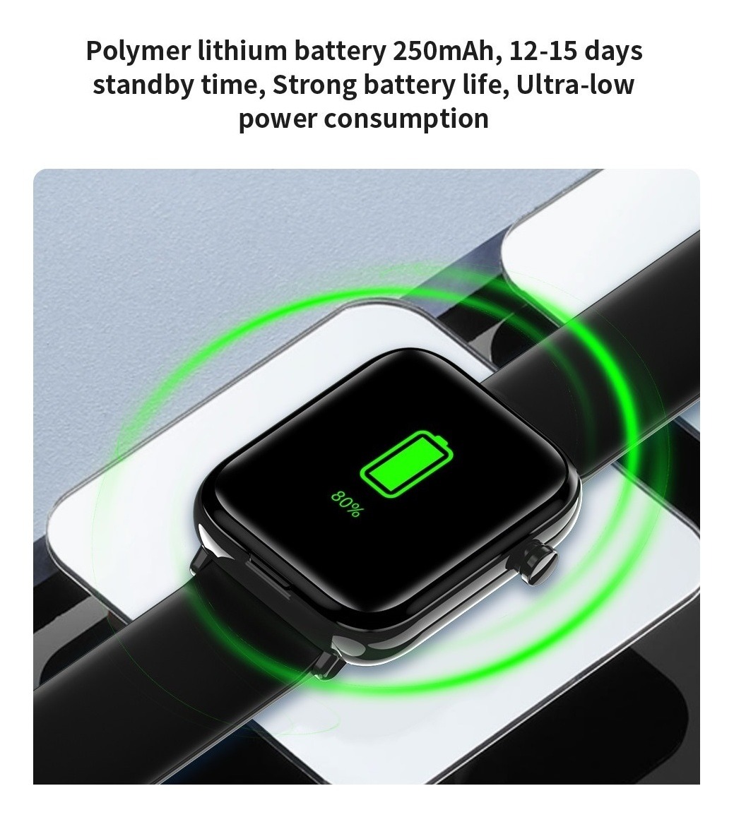 Smartwatch Ultrafino Com Fones De Ouvido Sem Fio - Imagem 10