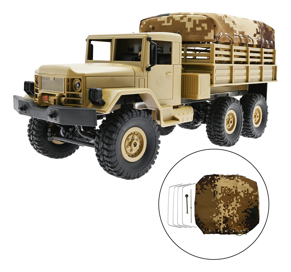 Capa De Lona De Carro 1/16 Rc Para Wpl B14 B14k B24 B24k B16 - Imagem 5