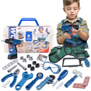 Caixa De Ferramentas De Brinquedo Acessórios De Broca Infant