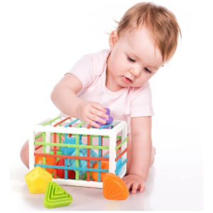 Cubo Sensorial De Habilidades Motoras Montessori Toy