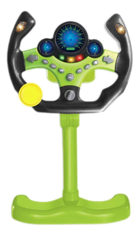Volante Simulado Para Controle De Direção Infantil Com - Imagem 27