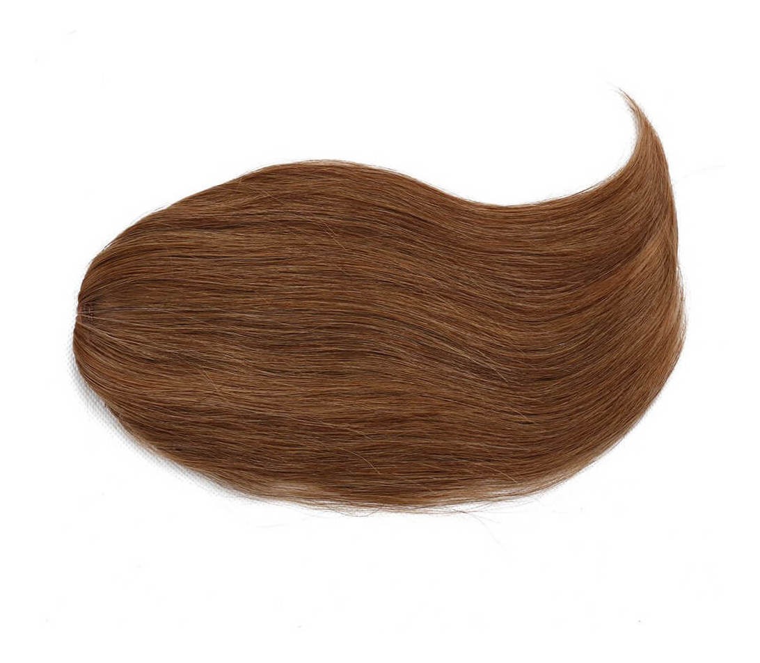 Peruca Cabelo Humano Virgem 20cm Franja - Imagem 22