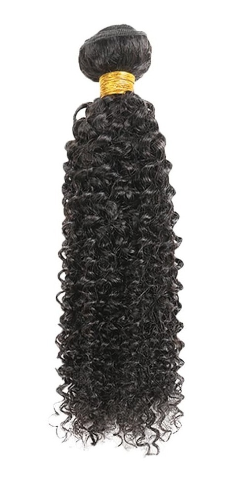 Peruca Cabelo Humano Virgem Longo Encaracolado 50cm 95g - Imagem 2