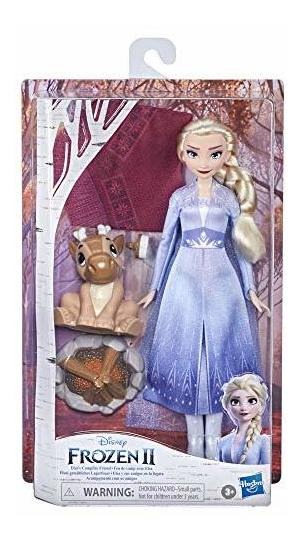 Vestido De Boneca Elsa Disney Frozen 2 Elsas Campfire Friend - Imagem 2