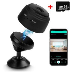 Câmera Wifi 1080p Nanny Câmeras Ocultas+cartão De Memóri