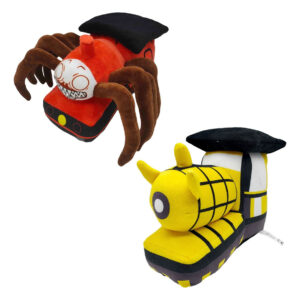 2 Peças Choo-choo Charles Pelúcia Aranha Brinquedos Infantis