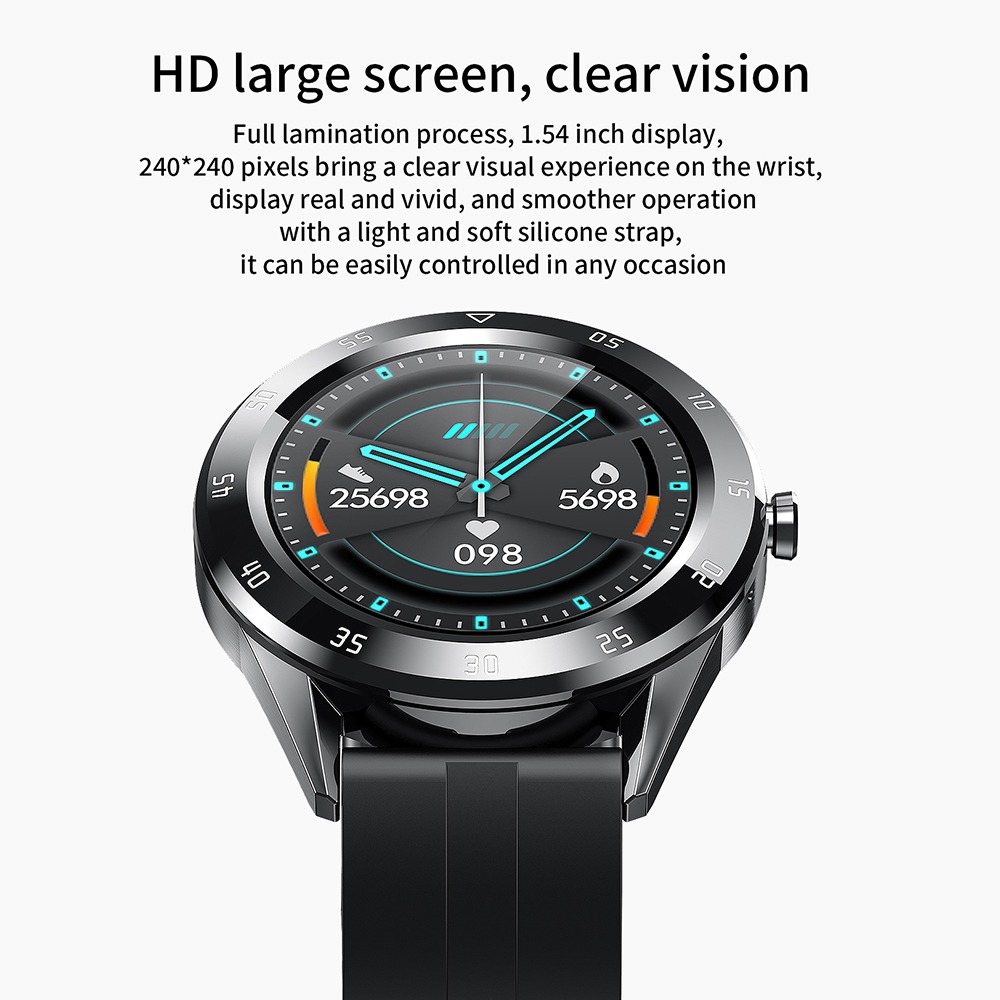 Multi-função Tela Grande Impermeável Smartwatch Bt - Imagem 3