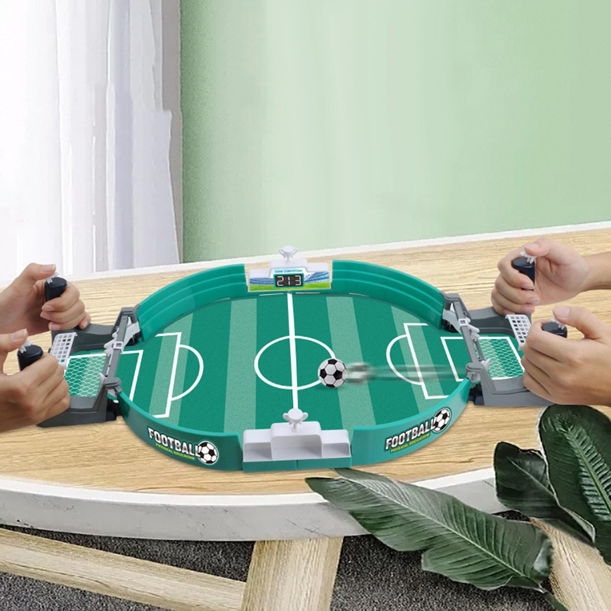 Jogo De Duelo De Futebol Mesa Brinquedo Interativo Educacion - Imagem 9