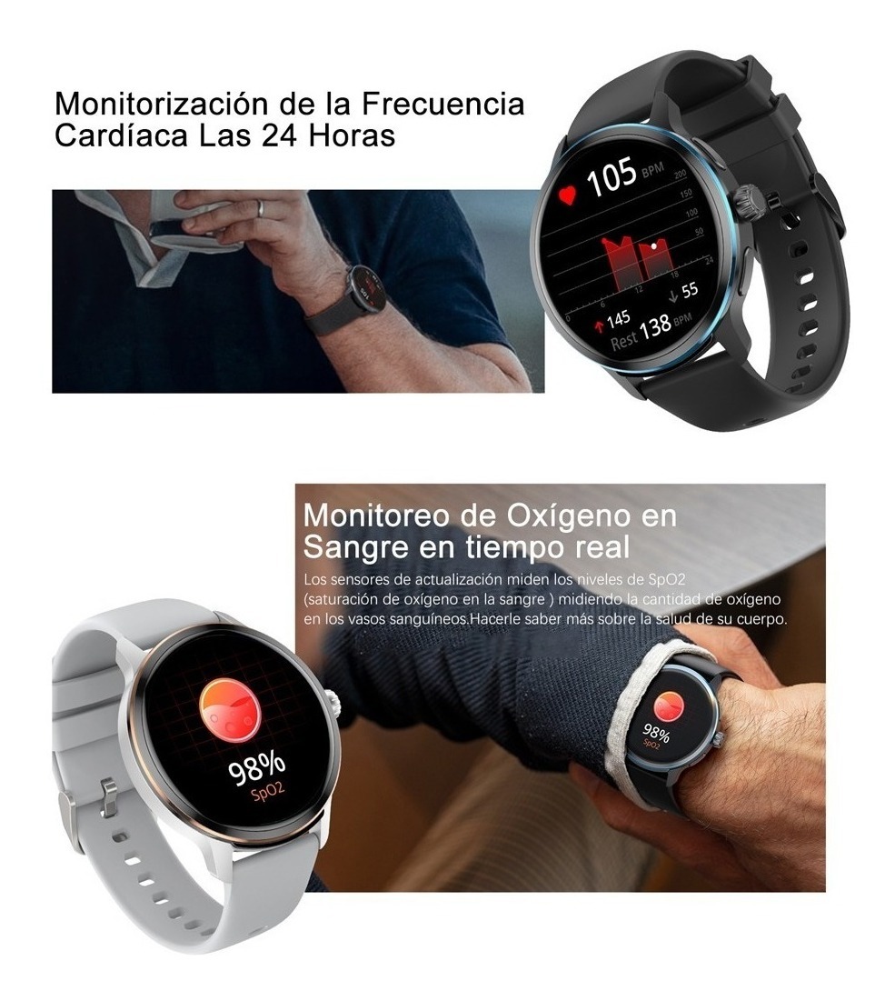 Smartwatch Para Homens E Mulheres, Esportes, Fitnes - Imagem 10