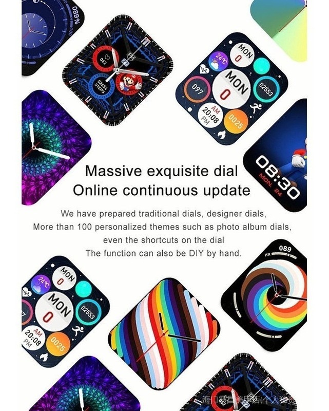Smartwatch T500 Com Bluetooth - Imagem 8