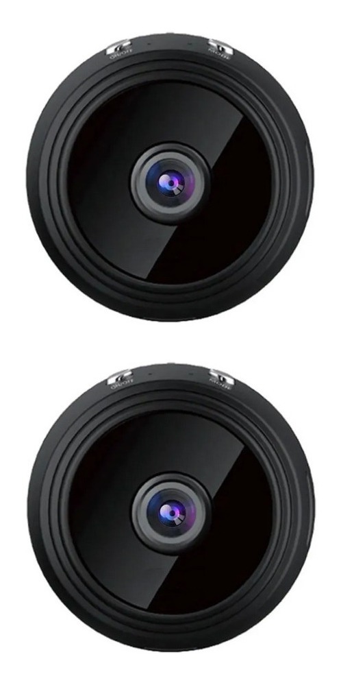2x Mini Câmera De Vigilância Hd 1080p Wifi