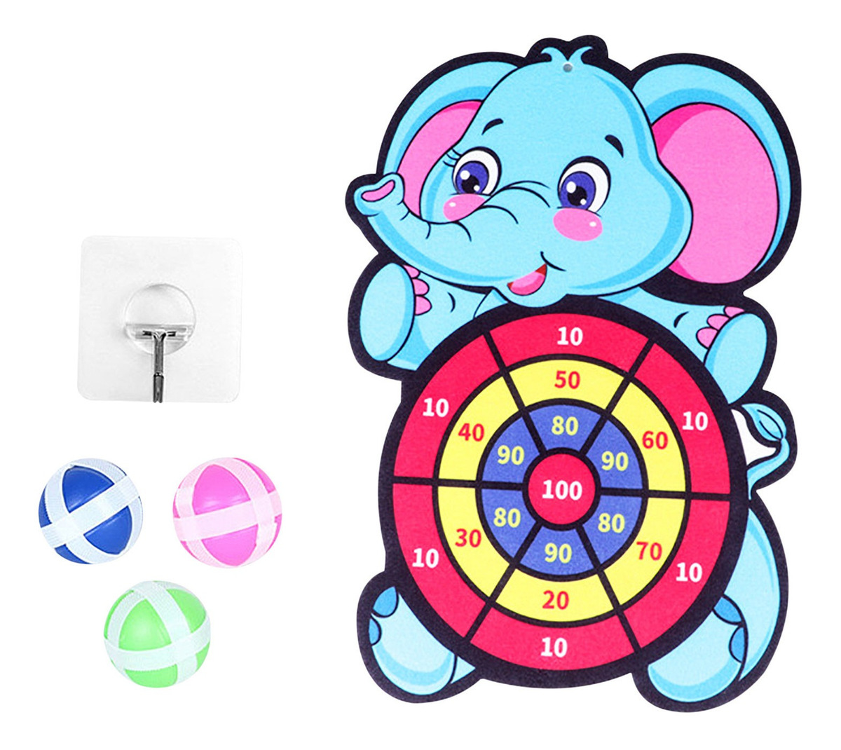 Um Tabuleiro De Dardos Infantil Ao Alvo Sticky Ball Self-adh - Imagem 21