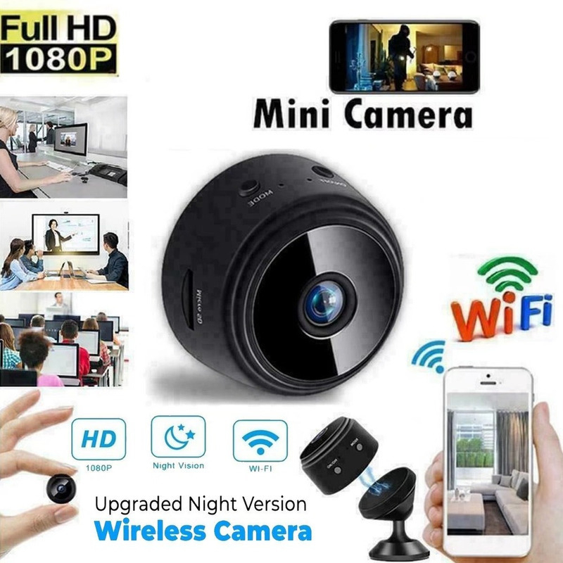 Mini Câmera De Segurança Espiã Wifi Externa