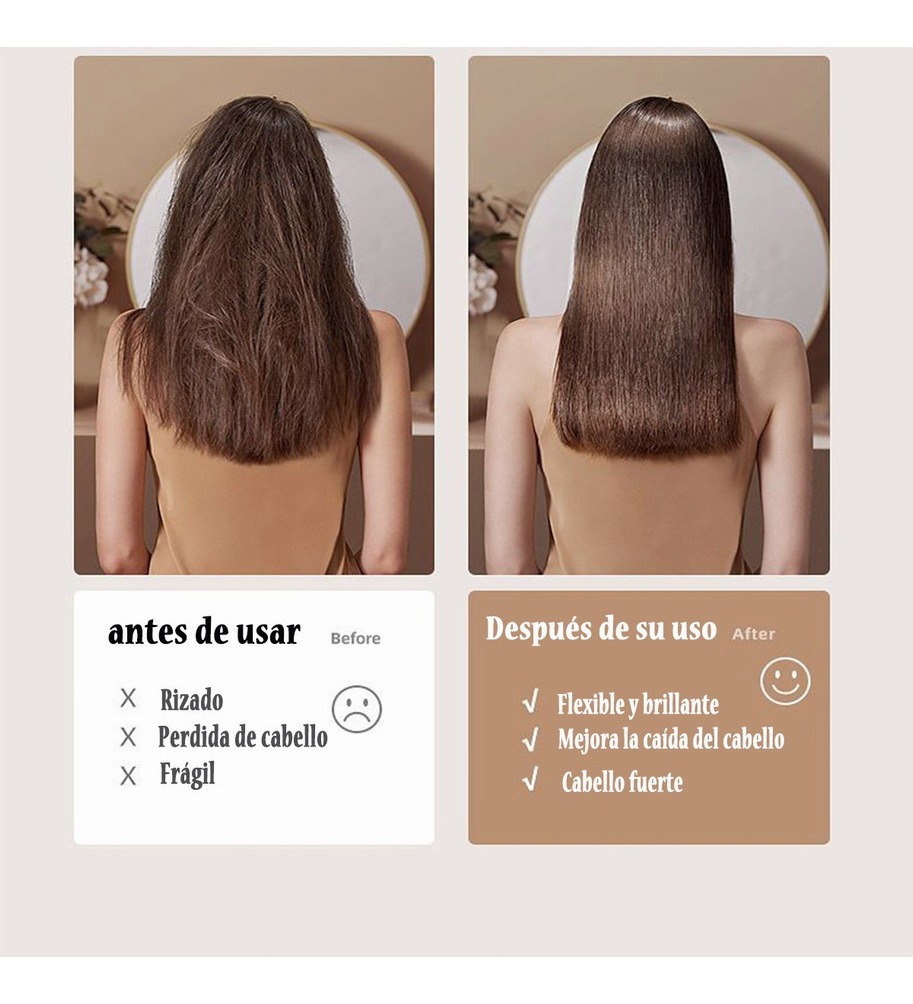 Escova Alisadora Basiq Elegante Escova Profissional -eu Plus - Imagem 6