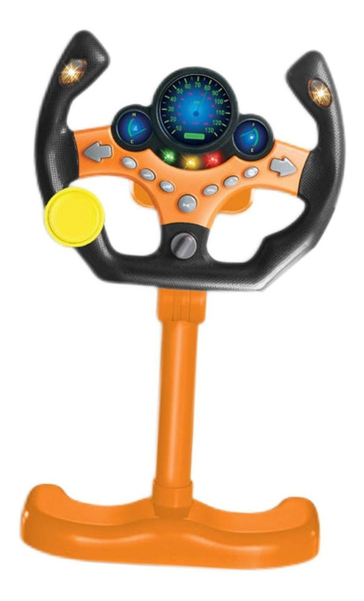 Volante Simulado Para Controle De Direção Infantil Com - Imagem 23