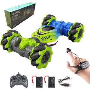 Carro Acrobático 4wd Com Controle Remoto, Com Sensor De Gest