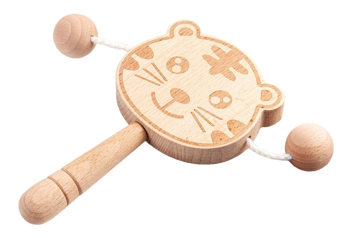 Chocalhos De Madeira De Percussão Manual, Práticos E Durávei - Imagem 11