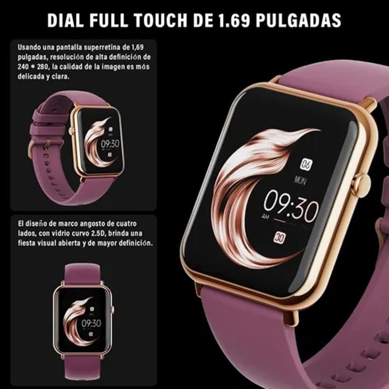 Reloj Inteligente Deportivo Para Mujer Q19 Pro Para Xiaomi H - Imagem 7