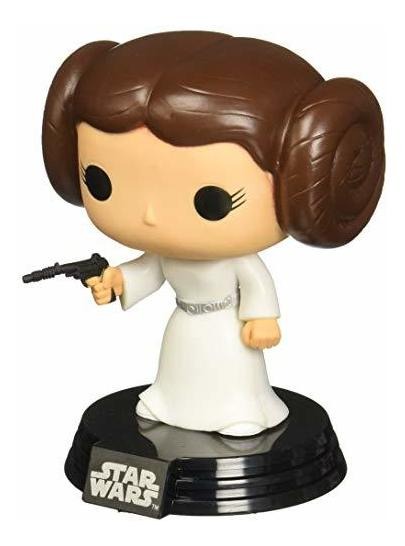 Vinil Funko Pop Movie Star Wars Princesa Leia Bobble Head - Imagem 3