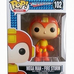 Vinil Variante Exclusiva Da Funko Pop Games Mega Man Fire St